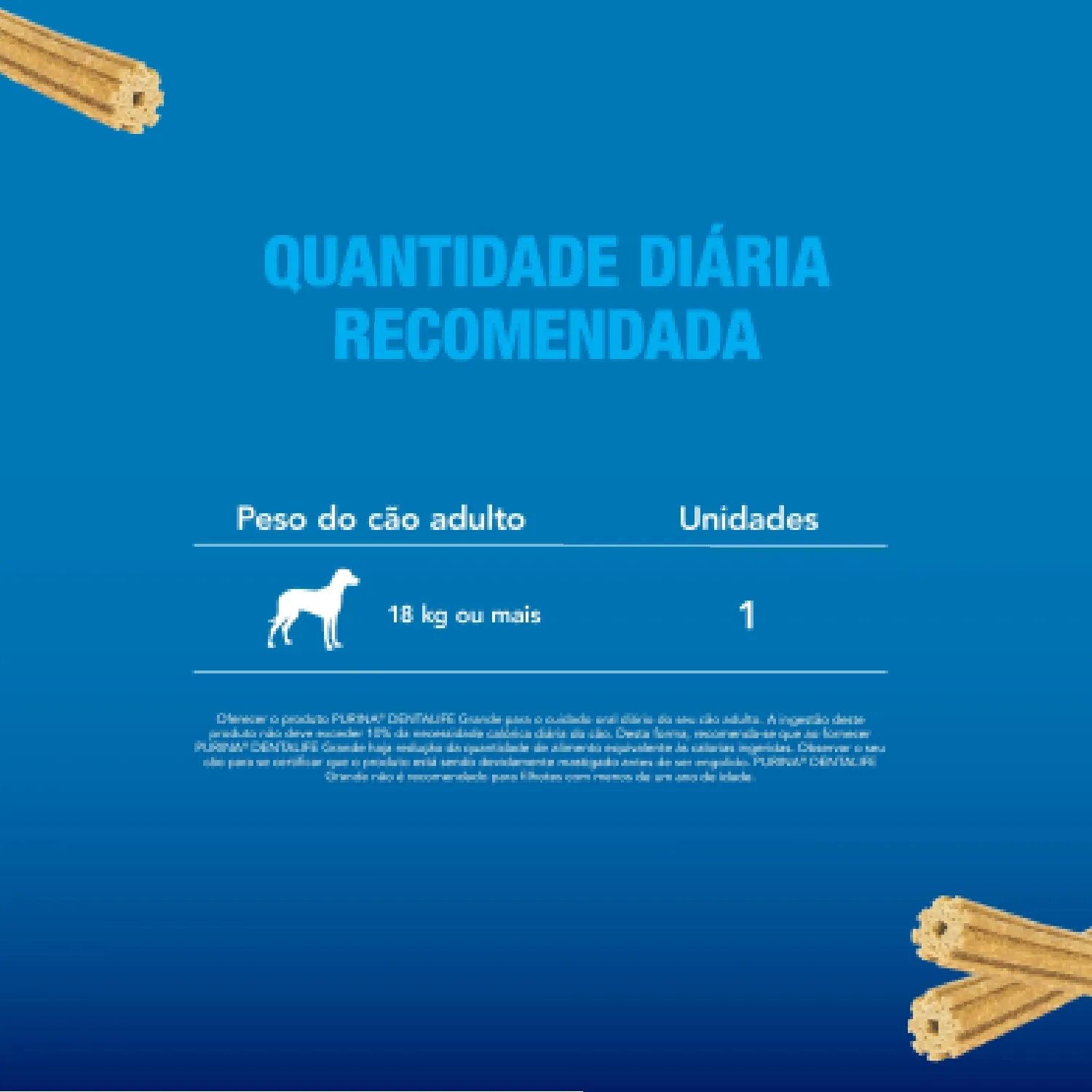 Petisco DentaLife Cães Adultos Grandes